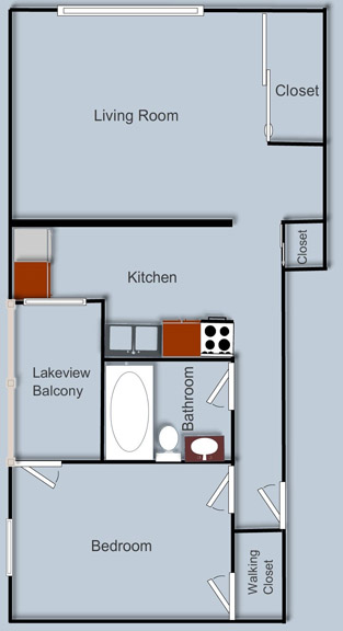 1 Bedroom Apartment Black River Community